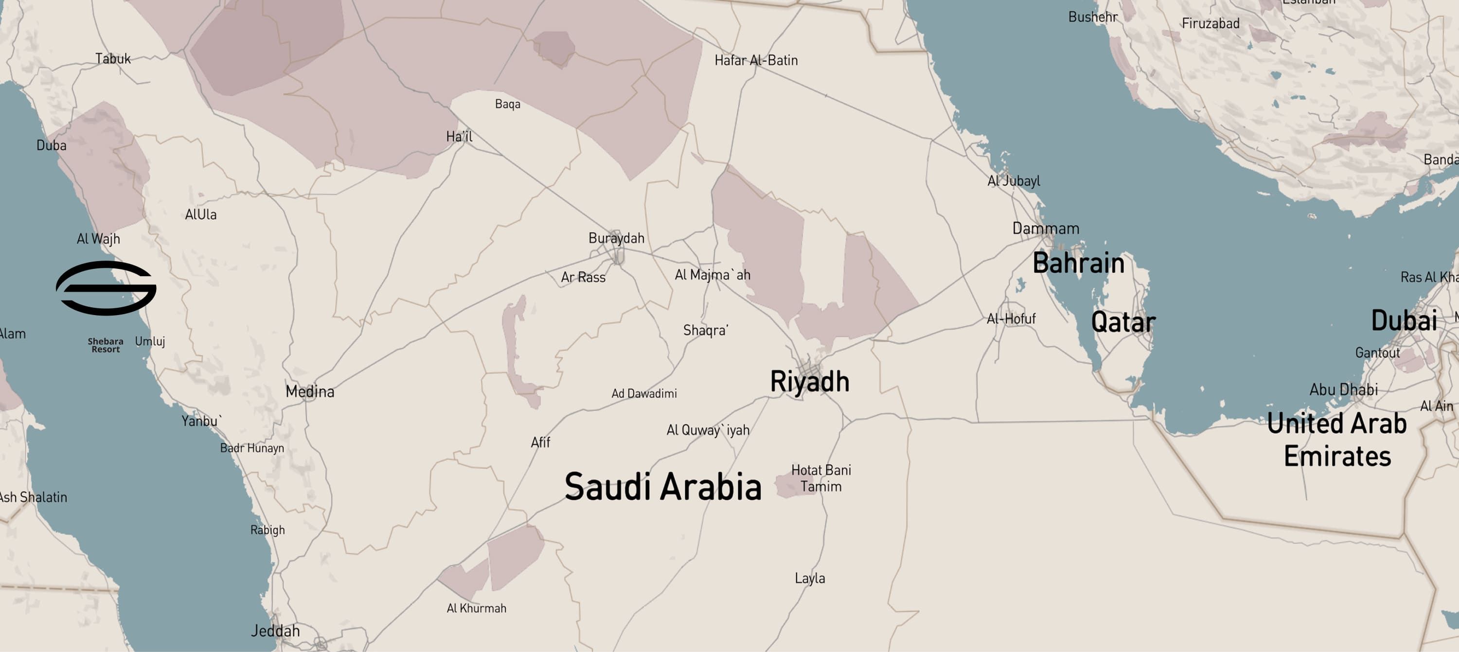 خريطة الموقع